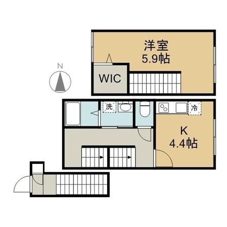 ＳＯＬＵＮＡ　ＣＲＡＣＩＡ　ＳＯＳＨＩＧＡＹＡの物件間取画像